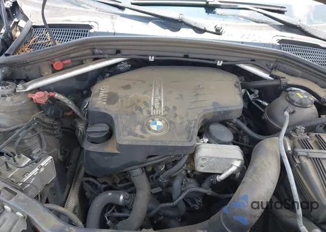 2017 BMW X3 Sdrive28I из США, поврежденный, VIN 5UXWZ7C53H0U46864